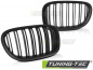 Preview: Upgrade Sportgrill Nieren für BMW 7er F01 09-15 matt schwarz in Doppelsteg Design